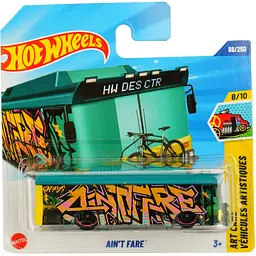 Базова машинка Hot Wheels Art Cars AIN'T Fare зелена (5785) JBB67-N521