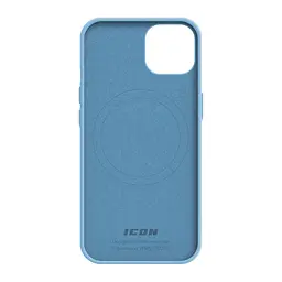 Силиконовый чехол с MagSafe для Apple iPhone 15, ICON2 MagCase, голубой, противоударный, панель с мягкой подкладкой, защита всего корпуса, поддержка беспроводной зарядки, совместим с защитными стеклами и пленками, ArmorStandart (ARM77012) - мініатюра 2
