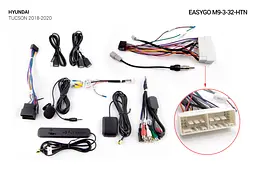 Штатна автомагнітола EasyGo M9-3-32-HTN Hyundai Tucson 2018-2020 - мініатюра 5