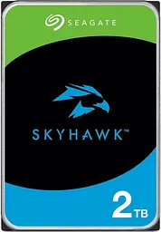 Жорсткий диск 2TB 3.5" 256MB SATA SkyHawk Seagate teh0013503