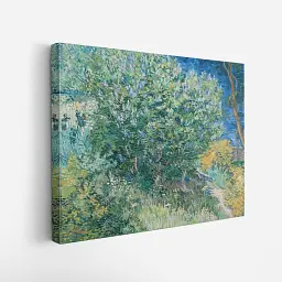 Інтер'єрна картина Кущ бузку, Вінсент ван Гог, Vincent van Gogh, Lilac Bush, інтер'єрний декор, 60×80 см (id6664) - мініатюра 2