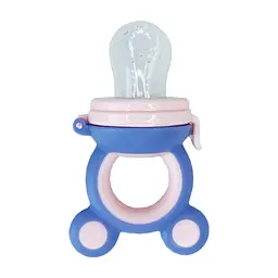 Ніблер для прикорму немовлят "Міккі" MGZ-0009(Blue-Pink) рожево-блакитний - мініатюра 2