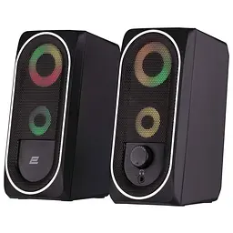 Акустична система 2E PCS234 RGB Black (2E-PCS234BK)