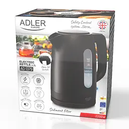 Електрочайник Adler AD 1379 Black - мініатюра 10