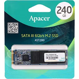 SSD накопичувач Apacer AST280 240GB (AP240GAST280-1) [142488] - мініатюра 4