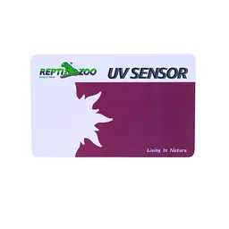 Багаторазова карта Repti-Zoo UVB01 2шт. для перевірки ультрафіолетового випромінювання в тераріумі - мініатюра 3