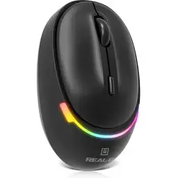 Комп'ютерна мишка Real-El RM-440W Wireless/Bluetooth Black (EL123200045)