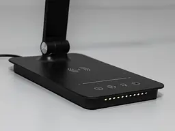 Сенсорна лед настільна нічна лампа з usb зарядкою, димером, таймером - мініатюра 4