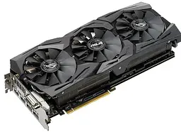 Відеокарта ASUS GTX 1080Ti 11Gb Strix (ROG-STRIX-GTX1080TI-11G-GAMING) (GDDR5X, 352 bit, PCI-E 3.0 x16) Б/в - мініатюра 2