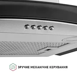 Витяжка декоративна зі склом PERFELLI GRASSI 6HMX INOX - мініатюра 6