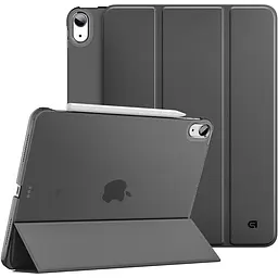 Чохол-книжка на планшет Apple iPad 10.9 (2022) A2696/A2757/A2777/10.9 (2024)/11 (2025) A16, Flex Case, black, протиударний, обкладинка з трискладовою підставкою та авто. пробудженням для планшета 10.9 ,11 , шкіряний, на магніті - мініатюра 2
