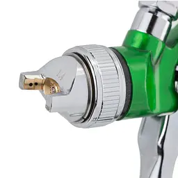 Фарборозпилювач Sigma HVLP 1.4 мм з верхнім баком 600 мл Green (6812021) - мініатюра 2