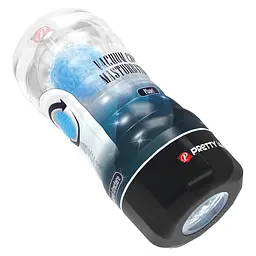 Мастурбатор Pretty Love Vacuum Cup Stellar блакитний - мініатюра 7