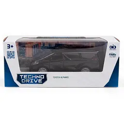 Автомодель TOYOTA ALPHARD TechnoDrive 250276 Чорний shop (6900007318815) - мініатюра 11