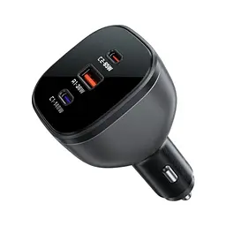 Зарядний пристрій Acefast 3xUSB 165 Вт (2xUSB-C + USB-A) B14 (6974316282938)