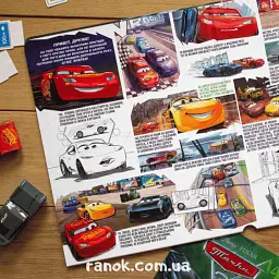 Дисней. Книжка-конструктор-3D. Назустріч пригодам! Тачки 3. (У) - мініатюра 4