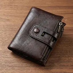 Гаманець 14602 шкіряний Vintage коричневий