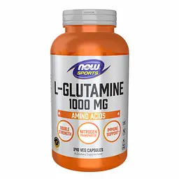 Л-Глютамін L-Glutamine 1000 мг 240 вегетаріанських капсул