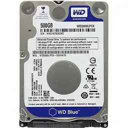 Жорсткий диск Western Digital Blue 2.5 "500GB 5400rpm 16MB SATAIII (WD5000LPCX)