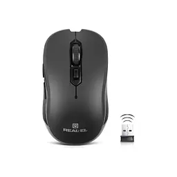 Мишка REAL-EL RM-331W Wireless Black (EL123200044) - мініатюра 4