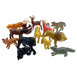 Набір тварин Bambi Animal Kingdom 9618-32 дитячий 12 шт. від 4 см