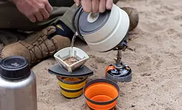 Фільтр для кави складаний Sea to Summit Frontier UL Collapsible Pour Over Бежевий - мініатюра 5