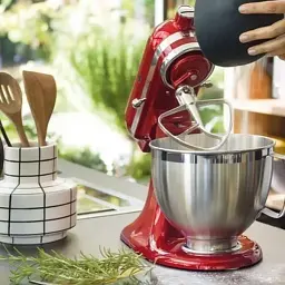 Кухонна машина KitchenAid Artisan 4,8 л 5KSM185PSECA з відкидним блоком карамельне яблуко - мініатюра 4