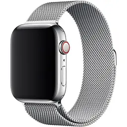 Ремінець DK CDK для Apple Watch 40mm (Series 4 / 5 / 6 / SE1 / SE2) Метал Milanese Loop (05526) (silver)