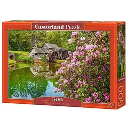 Пазл Castorland puzzle Млин на березі ставка, 500 ел. (B-53490)