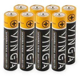 Батарейка Vinga AAA LR03 Alkaline 8pcs Blister (VJABAAA8) - мініатюра 2