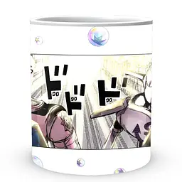 Кухоль GeekLand Неймовірні пригоди ДжоДжо JoJo's Bizarre Adventure Кіра Джоске І стенди JJ 02.415 330 мл білий - мініатюра 2
