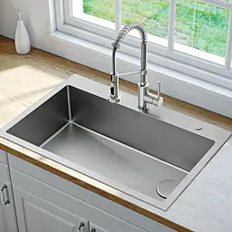 Комплект кухонний Kraus Loften KCH-1000, Нержавіюча сталь - мініатюра 4