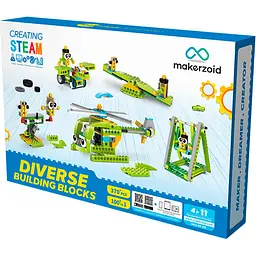 Конструктор Makerzoid Diverse Building Blocks (MKZ-BK-DB) [86646]