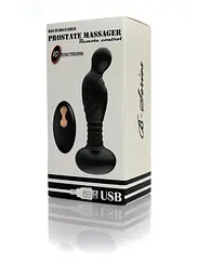 Стимулятор простати B - Series Magic Remote Control, 9 см (чорний) - мініатюра 8