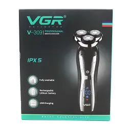 Електробритва VGR V-309 акумуляторна Black (3_03193) - мініатюра 4