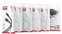 USB Кабель XO NB212 MicroUSB 2.1A 1.0m Зелений - мініатюра 2