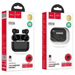 Стерео гарнітура Bluetooth Hoco ES38 Black - мініатюра 6