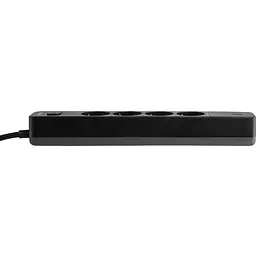Мережевий подовжувач Videx Oncord з кнопкою USB (QC3.0) + USB-C (PD20W) чорний 3 м (VF-PD43G1QC1PD-B) - мініатюра 3
