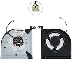 Вентилятор для ноутбука Lenovo (Legion S7 16APH8) 12V GPU FAN (кулер)