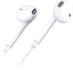 Навушники Vivo дротові зі штекером USB-C XE160 конектор Type-C білі - мініатюра 2