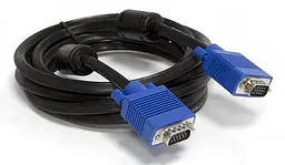 Кабель VGA 15M-15M,10.0 м, з феритами, екранований