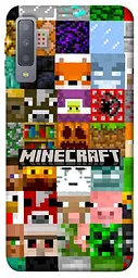 Чохол Demsky Minecraft collage для Samsung A750 Galaxy A7 (2018)
