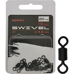 Вертлюжок Brain Swivel #1 20mm diam 4.4mm (10 шт/уп) SGCA-8008-1