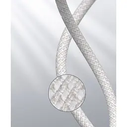 Кабель Baseus High Density Braided Fast Charging Cable Type-C to Lightning PD 20W 2m CATLGD-A02 White - мініатюра 8