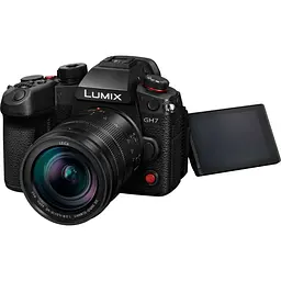 Бездзеркальний фотоапарат Panasonic Lumix DC-GH7 Kit Leica DG Vario-Elmarit 12-60mm f/2.8-4 Black (DC-GH7LE) UA [116830] - мініатюра 3