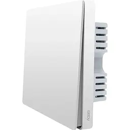 Розумний вимикач Aqara Smart Wall Switch H1 White (з нейтраллю, 1 клавіша) (WS-EUK03) Global EU [71971] - мініатюра 1