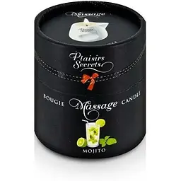 Масажна свічка Plaisirs Secrets Mojito (80 мл) - мініатюра 3