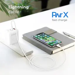 Дата кабель USB 2.0 AM to Lightning 1.2m PwrX 20W ACCLAB (1283126559549) - миниатюра 5