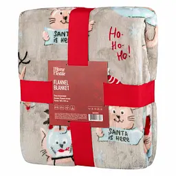 Плед Ardesto Flannel 160х200 см 100% поліестер різдвяні котики pbe0050470 - мініатюра 2
