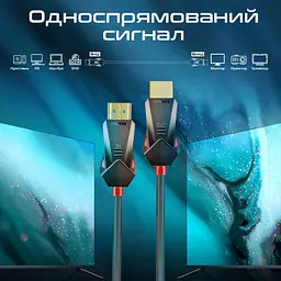 Кабель Promate HDMI-HDMI V 2.0 15 м (prolink4k60-15m) - мініатюра 4